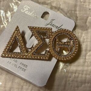 Gold Delta Sigma Theta pin